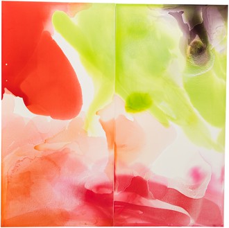 Amanda Williams, CandyLadyBlack (Can You Feel It Too Just Like I Do), 2022 Oil and mixed media on wood panel, in 2 parts, overall: 80 × 80 inches (203.2 × 203.2 cm)© Amanda Williams. Photo: Rob McKeever