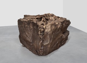 Cristina Iglesias, Littoral, 2022. Cast and welded bronze with water, 39 ¾ × 73 ¼ x 74 inches (101 × 186 × 188 cm) © Cristina Iglesias. Photo: Prudence Cuming Associates Ltd