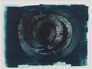 Cristina Iglesias, Hondalea Studies—Windy Blue, 2021. Photoengraving and intaglio inks on paper, 22 ½ × 30 inches (57 x 76 cm) © Cristina Iglesias. Photo: Prudence Cuming Associates Ltd