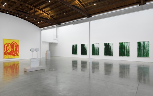 Installation view Artwork © Cy Twombly Foundation. Photo: Jeff McLane