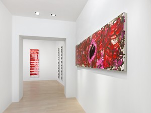 Installation view. © 2022 David Reed/Artists Rights Society (ARS), New York. Photo: Annik Wetter