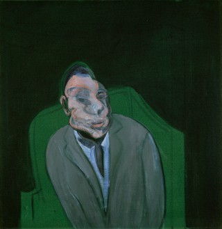 Francis Bacon, Head of a Man, 1960 Oil on canvas, 33 ⅝ × 33 ⅝ inches (85.2 × 85.2 cm), Sainsbury Center for Visual Arts, University of East Anglia, Norwich, England© Estate of Francis Bacon. All rights reserved, DACS 2022