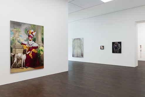 Installation view Artwork, left to right: © Ewa Juszkiewicz; © Jenny Saville. All rights reserved, DACS, 2022; © Tetsuya Ishida, courtesy Estate of Tetsuya Ishida; © Mike Kelley Foundation for the Arts. All rights reserved/Licensed by VAGA, New York. Photo: Lucy Dawkins