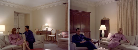 Jeff Wall, Pair of interiors, 2018 2 inkjet prints, each: 59 ⅞ × 81 ¾ inches (152 × 207.5 cm), edition of 3 + 1 AP© Jeff Wall
