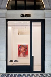 Installation view with Jenny Saville, Latent (2020–22) Artwork © Jenny Saville. Photo: Thomas Lannes