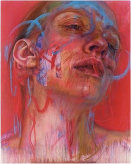 Jenny Saville, Latent, 2020–22 Acrylic and pastel on canvas, 59 ⅛ × 47 ¼ inches (150 × 120 cm)© Jenny Saville. Photo: Prudence Cuming Associates Ltd