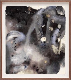 Mary Weatherford, The Flaying of Marsyas, 2022 Monoprint, 18 × 15 ½ inches (45.7 × 39.4 cm)© Mary Weatherford. Photo: Fredrik Nilsen Studio