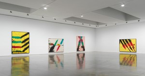 Installation view. Artwork © Sterling Ruby. Photo: Rob McKeever