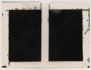 Steven Parrino, Untitled, 1988. Spray enamel and pen on vellum, 9 × 12 inches (22.9 × 30.5 cm) © Steven Parrino, courtesy the Parrino Family Estate. Photo: Rob McKeever