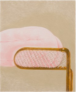 Louise Bonnet, Untitled, 2022. Colored pencil on paper, 17 × 14 inches (43.2 × 35.6 cm) © Louise Bonnet. Photo: Ed Mumford