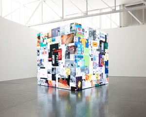 Installation view with Urs Fischer, Denominator (2020–22). Artwork © Urs Fischer. Photo: Tom Powel Imaging