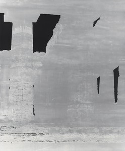 Vera Lutter, Temple of Nettuno, Paestum, XXVII: October 28, 2015, 2015. Gelatin silver print, 44 × 36 ¼ inches (111.8 × 92.1 cm), unique © Vera Lutter