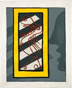 Pablo Picasso, Nu au miroir jaune, 1927–28. Oil on canvas, 25 ⅝ × 21 ¼ inches (65 × 54 cm) © 2023 Estate of Pablo Picasso/Artists Rights Society (ARS), New York