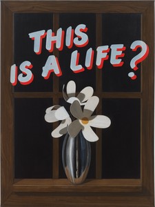 Anna Weyant, This Is a Life?, 2022–23. Oil on canvas, 48 × 36 inches (121.9 × 91.4 cm) © Anna Weyant. Photo: Rob McKeever