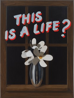 Anna Weyant, This Is a Life?, 2022–23 Oil on canvas, 48 × 36 inches (121.9 × 91.4 cm)© Anna Weyant. Photo: Rob McKeever