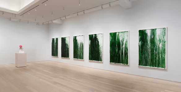 Installation view Artwork © Cy Twombly Foundation. Photo: Rob McKeever