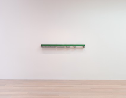 Installation view with Donald Judd, untitled (1979) Artwork © Judd Foundation/Artists Rights Society (ARS), New York. Photo: Rob McKeever