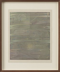 Hao Liang, Floating Grass, 2022. Ink on silk, 13 ⅞ × 11 ⅜ inches (35.1 × 28.8 cm) © Hao Liang. Photo: Prudence Cuming Associates Ltd