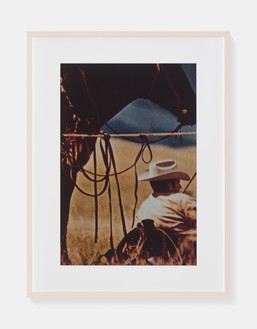 Richard Prince, Untitled (Cowboy), 1980–84 Ektacolor photograph, 24 × 20 inches (61 × 50.8 cm)© Richard Prince