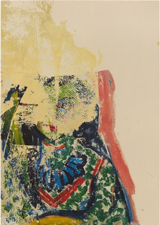Rudolf Stingel, Untitled, 2022 Oil and enamel on canvas, 108 × 76 ½ inches (274.3 × 194.3 cm)© Rudolf Stingel