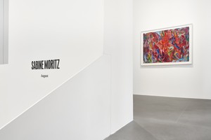 Installation view with Sabine Moritz, Noon (2023). Artwork © Sabine Moritz. Photo: Matteo D’Eletto, M3 Studio