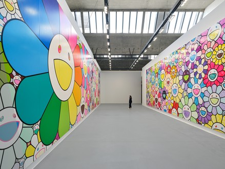 Installation view Artwork ©️ 2023 Takashi Murakami/Kaikai Kiki Co., Ltd. All rights reserved. Photo: Thomas Lannes