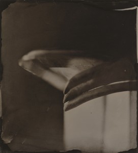 Sally Mann, Tintype, Still Life #14, 2019. Collodion wet-plate positive on anodized aluminum with sandarac varnish, 15 × 13 ½ inches (38.1 × 34.3 cm), unique © Sally Mann