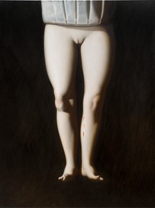 Anna Weyant That’s All Folks, 2024. Oil on canvas, 48 × 36 inches (121.9 × 91.4 cm) © Anna Weyant. Photo: Owen Conway