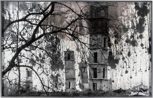 Anselm Kiefer, Jericho, 2010–15. Solarized gelatin silver print with silver toner, in steel frame, 40 ¾ × 63 ¼ × 4 inches (103.5 × 160.5 × 10 cm) © Anselm Kiefer. Photo: Charles Duprat