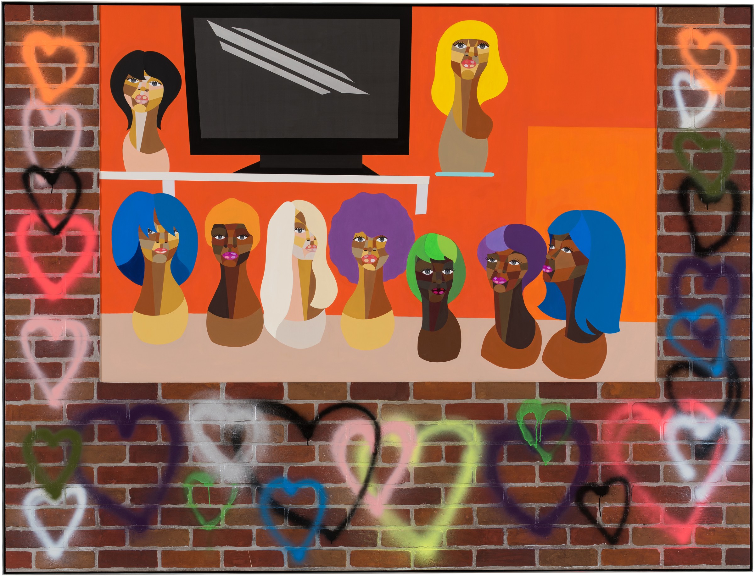Derrick Adams: The Strip, APMA Cabinet, Seoul, September 3–October