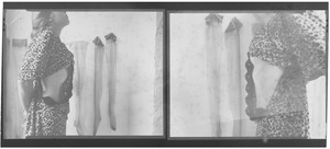 Francesca Woodman, Untitled, c. 1979–80. Lifetime silver print, image: 4 × 10 inches (10.2 × 25.2 cm), sheet: 8 × 10 inches (20.3 × 25.2 cm) © Woodman Family Foundation/DACS, London