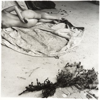 Francesca Woodman, Untitled, c. 1975–78 Lifetime gelatin silver print, image: 5 ¾ × 5 ¾ inches (14.6 × 14.6 cm), sheet: 10 × 8 inches (25.2 × 20.3 cm)© Woodman Family Foundation/Artists Rights Society (ARS), New York