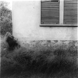 Francesca Woodman, Untitled, c. 1977–78. Lifetime gelatin silver print, image: 3 ⅜ × 3 ⅜ inches (8.5 × 8.5 cm), sheet: 9 ½ × 7 ⅛ inches (24 × 18 cm) © Woodman Family Foundation/Artists Rights Society (ARS), New York