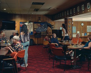 Jeff Wall In the Legion, 2022. Inkjet print, 63 ¾ × 80 inches (162 × 203 cm), edition of 3 + 1 AP © Jeff Wall