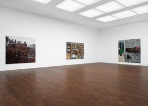 Installation view. Artwork © Jonas Wood. Photo: Maris Hutchinson