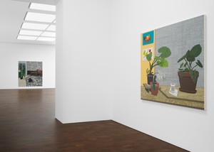Installation view. Artwork © Jonas Wood. Photo: Maris Hutchinson