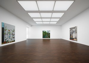 Installation view. Artwork © Jonas Wood. Photo: Maris Hutchinson