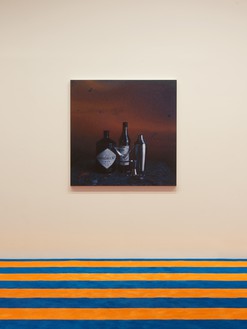 Installation view with Rudolf Stingel, Untitled (2020) Artwork © Rudolf Stingel. Photo: Object Studies