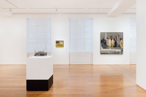 Installation view. Artwork, left to right: © Kahlil Robert Irving, © Devin B. Johnson. Photo: Ringo Cheung