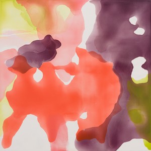 Amanda Williams CandyLadyBlack (This Stuff Is Starting Now), 2023. Oil and mixed media on wood panel, 60 × 60 inches (152.4 × 152.4 cm) © Amanda Williams. Photo: Jeff McLane