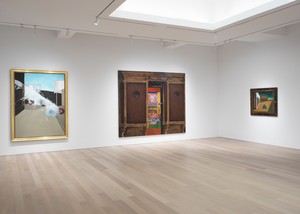 Installation view. Artwork, left to right: © The Estate of Francis Bacon. All rights reserved/DACS, London/Artists Rights Society, New York 2024; © Martin Wong Foundation; © 2024 Artists Rights Society (ARS), New York/SIAE, Rome. Photo: Maris Hutchinson