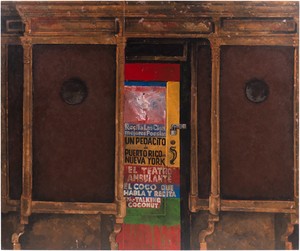 Martin Wong Untitled (Poetry Storefront), 1986. Acrylic on canvas, 96 × 114 inches (243.8 × 289.6 cm) © Martin Wong Foundation. Photo: Maris Hutchinson