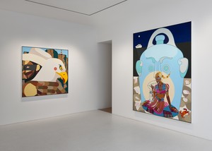 Installation view. Artwork © Derrick Adams Studio. Photo: Prudence Cuming Associates Ltd