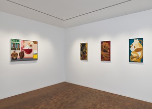 Installation view. Artwork © Derrick Adams Studio. Photo: Prudence Cuming Associates Ltd