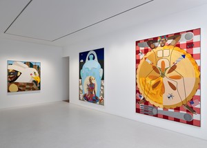 Installation view. Artwork © Derrick Adams Studio. Photo: Prudence Cuming Associates Ltd