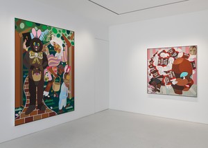 Installation view. Artwork © Derrick Adams Studio. Photo: Prudence Cuming Associates Ltd