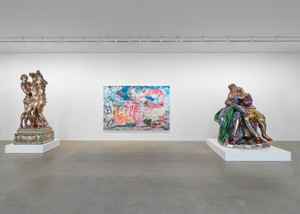 Installation view. Artwork © Jeff Koons. Photo: Maris Hutchinson
