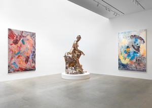 Installation view. Artwork © Jeff Koons. Photo: Maris Hutchinson