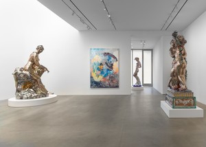 Installation view. Artwork © Jeff Koons. Photo: Maris Hutchinson