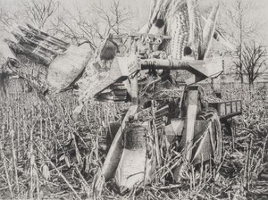 Jim Shaw The Combine, 2025. Pencil on paper, 22 ⅜ × 30 ⅜ inches (56.8 × 77.2 cm) © Jim Shaw. Photo: Ed Mumford